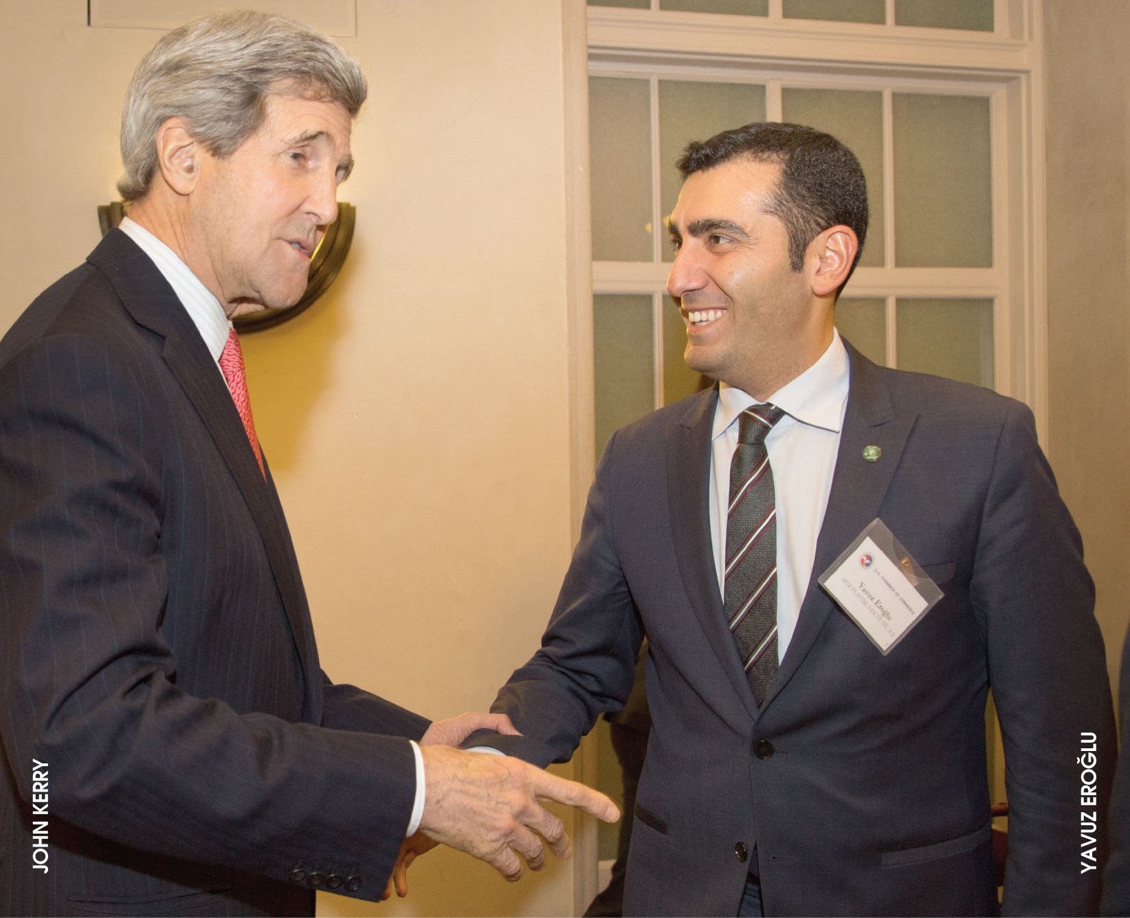 SEM Plastik Yönetim Kurulu Başkanı ve PAGEV Başkanı Yavuz Eroğlu, John Kerry ile Buluştu; Türk Girişimciliğini Anlattı.