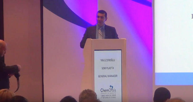 SEM Plastik Genel Müdürü Yavuz EROĞLU, 17 Eylül 2012 tarihinde Hilton Convention Center’da gerçekleşen Chemorbis Türkiye Toplantısına “Türkiye Polistiren (PS) Piyasa Değerlendirmesi” konuşması ile katkı verdi.