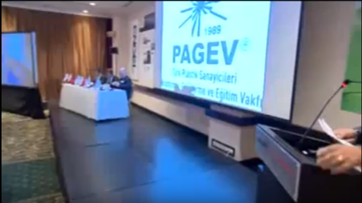 VI. PAGEV Türk Plastik Kongresi Sem Plastik San.ve Tic.A.Ş. Genel Müdürü Yavuz Eroğlu Konuşması