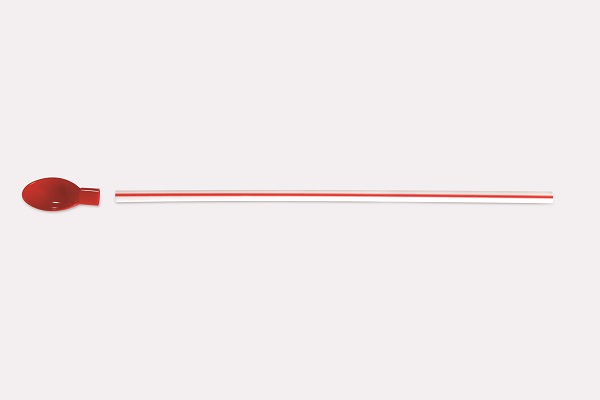 6mm Düz Pipet (kaşıklı)