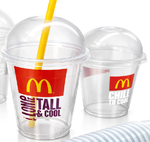 PET Milkshake Bardağı